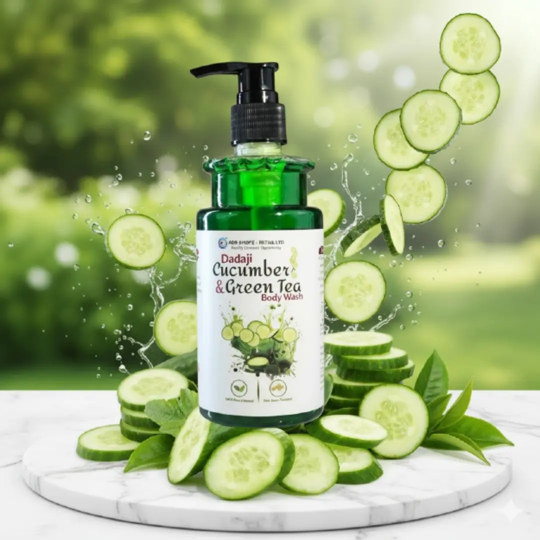 Dadaji cucumber & green tea Body wash