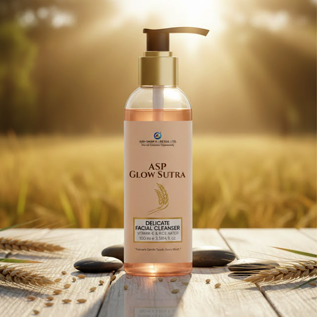 ASP VITAMIN-E RICE WATER FACE WASH (100ML)