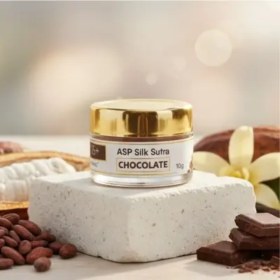 Asp Silk Sutra Chocolate Lip balm SPF  15 (10 gm)